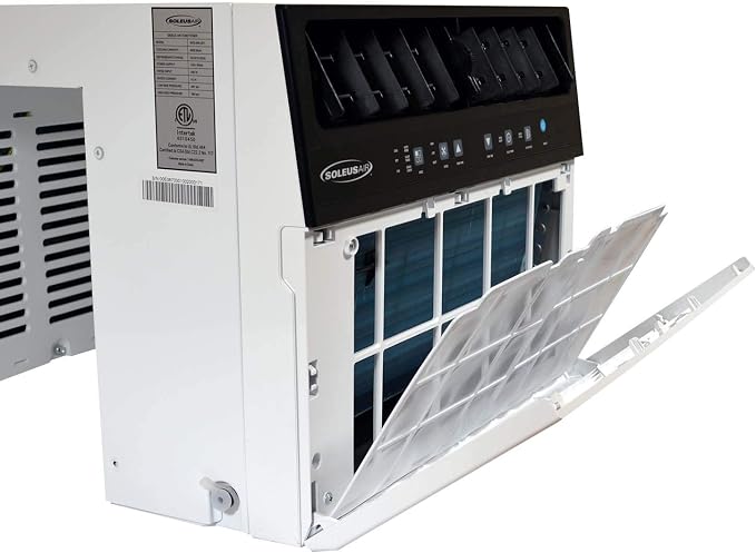 6,000 BTU Over-the-Sill Air Conditioner: WiFi Enabled, Quiet Operation, Window View Friendly (Up to 11" Sill Width)