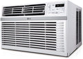 6,000 BTU Window AC Unit, Cools 250 Sq.Ft. (10' x 25' Room Size), Quiet Operation, Electronic Control with Remote, 3 Cooling