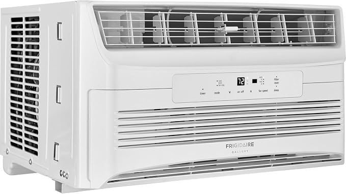 6,000 BTU Window Air Conditioner and Dehumidifier, 115V, Window AC Unit for Small Rooms up to 250 Sq. Ft., Apartment, and