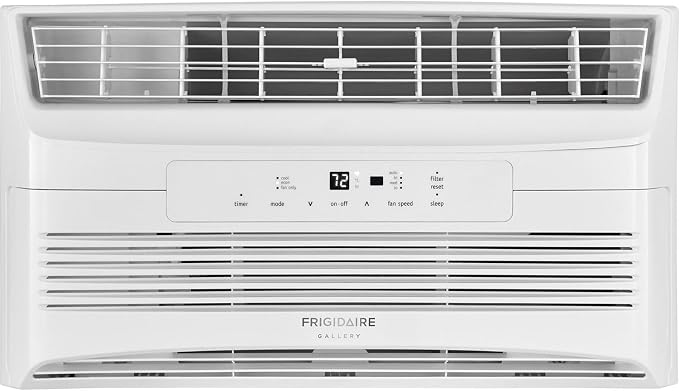 6,000 BTU Window Air Conditioner and Dehumidifier, 115V, Window AC Unit for Small Rooms up to 250 Sq. Ft., Apartment, and
