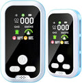 6-in-1 Carbon Monoxide Detector 2 Pack Combo with LCD Display, Detects CO, Natural Gas, Smoke, Temperature, Humidity for