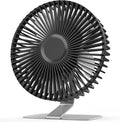 6 inch USB Small Desk Fan, 4 Speeds, Ultra-quiet, 90° Adjustment for Better Cooling, Portable Mini Powerful Desktop Table