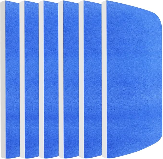 6 Pack 6x16 Inch MERV 8 Conditioner Replacement Filters - Direct Fit for Coleman Mach Vent System (AC Air Filter Set)