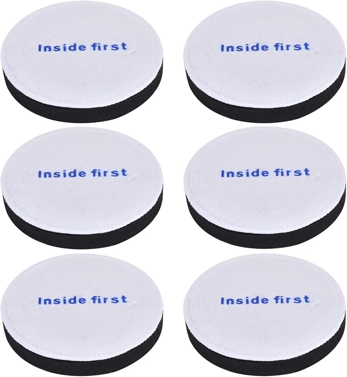 6 Pack E0202 Powerspeed foam Filters Repalce for Eureka NEU182A, NEU181, NEU182B, NEU188A, NEU192A, NEU180, NEU182