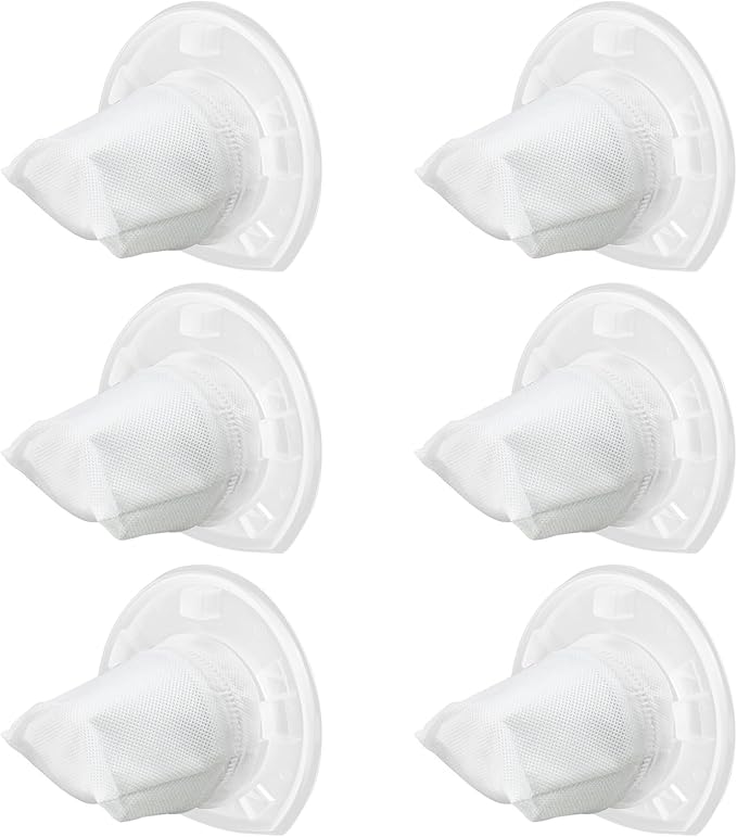 6 Pack Filter Replacement for Black and Decker Power Tools VF110 Dustbuster Cordless Hand Vacuum CHV1410L CHV9610 CHV1210