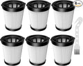 6 Pack FSV001 HEPA Filter Compatible with Fabuletta FSV101, FSV001, Girnoor G160&G165, Afoddon A300, Lubluelu 202, Oraimo