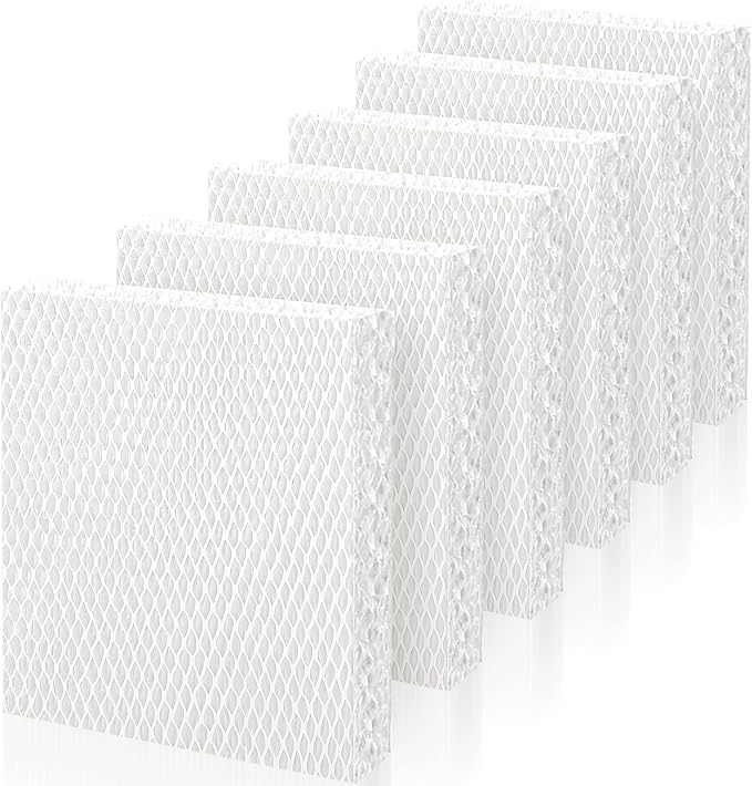 6 Pack Humidifier Wicking Filter T for Humidifier HEV615 HEV620 Series, product image