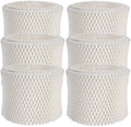 6-Pack Humidifier Wicking Filters Replacement Compatible for HAC-504, HAC-504AW, HCM-350, HCM-300T, HCM-600