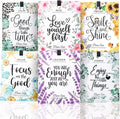 6 Pack Inspirational Scented Sachets - Valentines Day Girlfriend Gifts for Her Wife | Natural Moth Repellent for Closets, Air