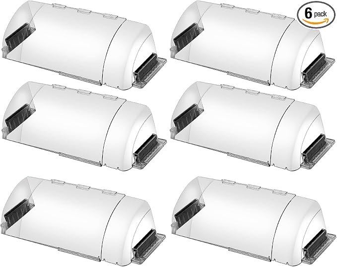 6 Pack Magnetic Air Vent Deflector, Adjustable Length, product image