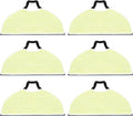 6-Pack Mop Pads Compatible for Shark Matrix Plus AI Ultra 2-in-1 Robot Vacuum AV2610WA, RV2610WA, RV2610BTUS, AV2620WA