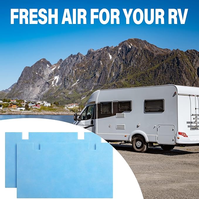 6 Pack RV A/C Replacement Air Filter MERV 6 Rated Air Conditioner Filters Compatible with Duo Therm Air Conditioner