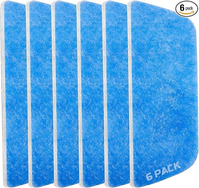 6 Pack Filter 6" X 16.5" RV AC Filter Compatible with Coleman Mach Air Conditioner Vent MERV 8 Rated Filter