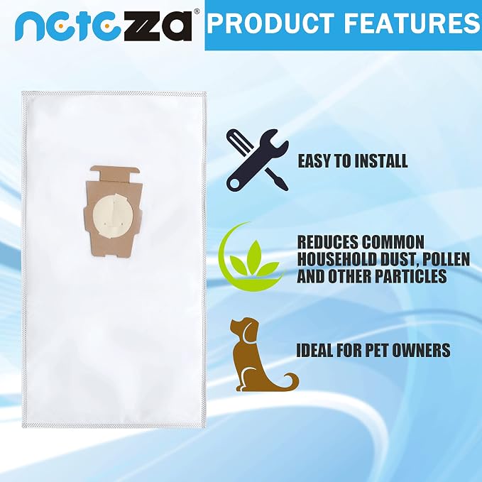 6 Pack Vacuum Cleaner Dust Bags Fit for 204811 204814 204808 205811 fit All Generation & Sentria Models, alternate