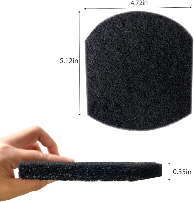 6 PCS Baby Diaper Pail Deodorizer for Diaper Pail,Activated Charcoal Odor Absorber Filters Compatible with Steel