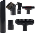 6 Pcs Vacuum Attachments 1 1/4" Vacuum Cleaner Attachments - 1 1/4 inch (32 mm) & 1 3/8 inch (35 mm) Vacuum Hose Adapter, 1