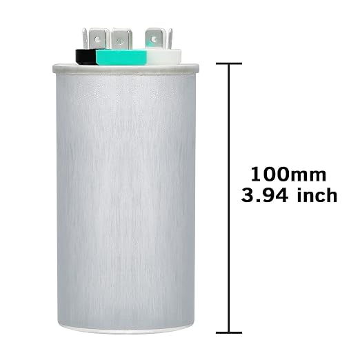60/5 uF 60+5 MFD 370VAC or 440VAC Dual Run Start Round A/C Capacitor CBB65 CBB65B Air Conditioner Capacitors for, alternate