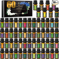60 Bottles Premium Essential Oils Set - Natural Essential Oils for Diffuser, Humidifier, Candle and Soap Making(60x5 ML)
