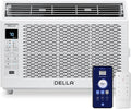 6000 BTU Energy Saving Window Air Conditioner, Cools Up to 250 Sq. Ft, Work with Alexa, GEO Location, AC Unit with WIFI Smart