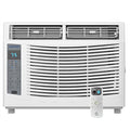 6000 BTU Window Air Conditioner, Cools Up to 250 Sq.ft., Energy Star Certified, 24H Timer, Sleep Mode, Water Self
