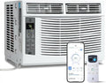 6000 BTU Window Air Conditioner with WiFi & App Control - Cools Rooms Up to 250 Sq.Ft., Energy-Saving, Includes Remote &