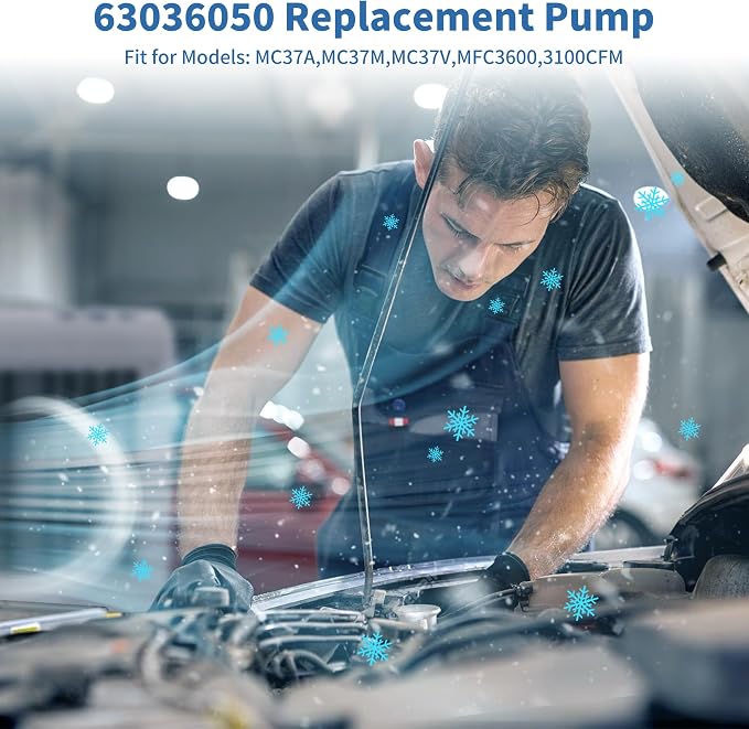 6036050 Evaporative Coolers Pump Ultra Quiet with Dry Burning Protection,Pump Fit for Models