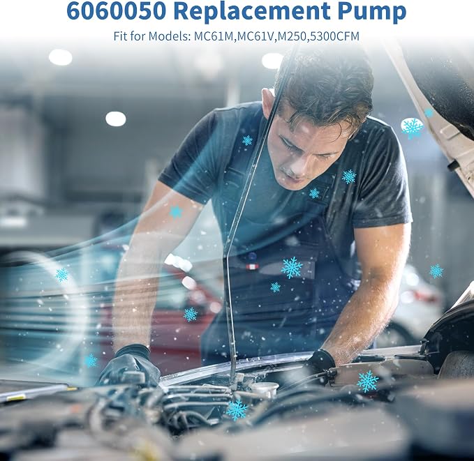 6060050 Evaporative Coolers Pump Ultra Quiet with Dry Burning Protection,Pump Fit for Models: MC61M,MC61V,M250, 5300 CFM