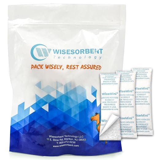 60Pcs 10 Gram Silica Gel Packs, Food Grade Moisture Absorbers, Silica Packets,Moisture Absobering for Food Storage,Desiccant