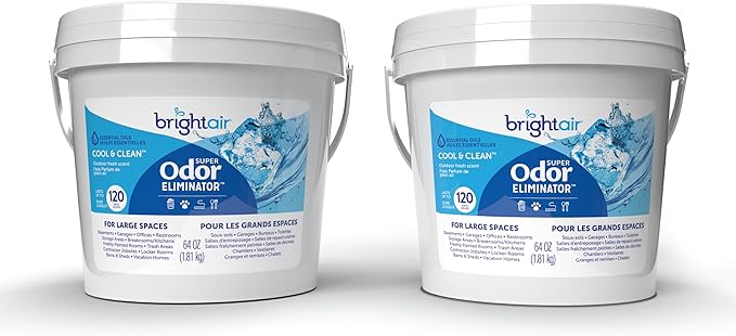 64 oz. Super Odor Eliminator, For Large Spaces, Cool & Clean, Case of 2, Odor Eliminator & Air Freshener, product image