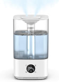 6L Humidifier for Bedroom Large Room Home, 800ft2 Wide Coverage, 26dB Quiet,Easy Top Fill, Quickly & Evenly Humidify, product