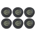 6Pcs Mini Hygrometer Digital Thermometer Humidity Meter, Hygrometer Thermometers Indoor/Outdoor Humidity Monitor Reptile