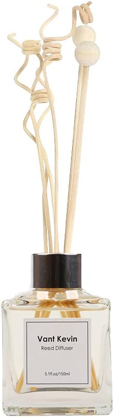 6Pcs Reed Diffuser Sticks, Natural Rattan Wood Sticks Essential Oil Aroma Diffuser Sticks Refill Replacement for Aroma