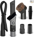 6PCS Vacuum Cleaner Attachments for Shark Rocket. 2-in-1 Crevice & Dusting Brush Combo. Includes flexible crevice tool and