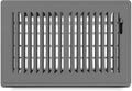 6x10 Floor Register – Storm Gray Heavy Duty Metal Floor Vent Cover for Home Floors - Premium Forced Air Vent Covers, product