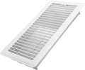 6x12 Inch Floor Register - Heavy Duty Steel Walkable Floor Vents - Easy Adjust Air Supply Lever - Vent Covers for Home