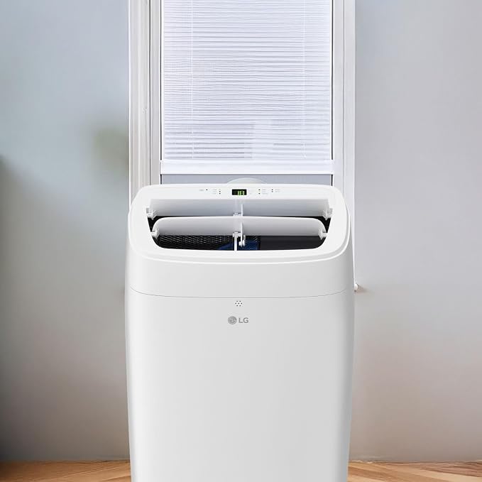 7,300 BTU (DOE) / 11,000 BTU (ASHRAE) Smart Portable Air Conditioner, Cools 300 Sq.Ft. (15' x 20' room size),Smartphone &