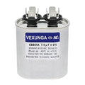 7.5uF 370/440VAC 50/60Hz CBB65 CBB65A Oval Run Start Capacitor 7.5 MFD 370V/440V Air Conditioner Capacitors for AC Unit Fan
