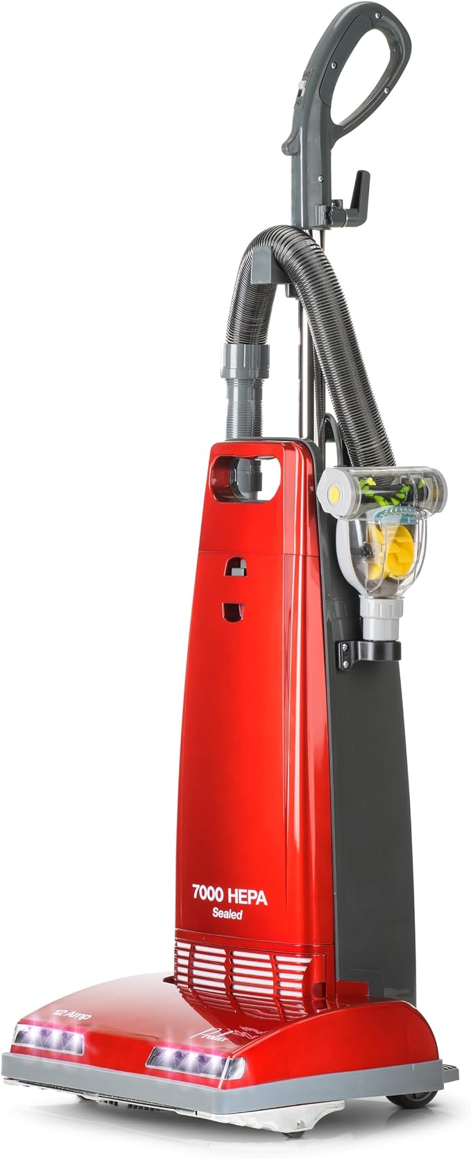 7000 Upright Vacuum – Powerful True HEPA Filtration, Bagged Dust Chamber, Stainless Steel Brush Roll, Onboard Tools