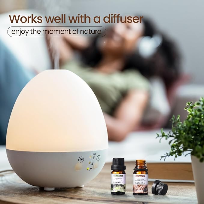 72 Pcs Essential Oils Set 10ml Fragrance Oil Aromatherapy Kit for Diffuser Humidifier Aromatherapy-Oils for Candle Making
