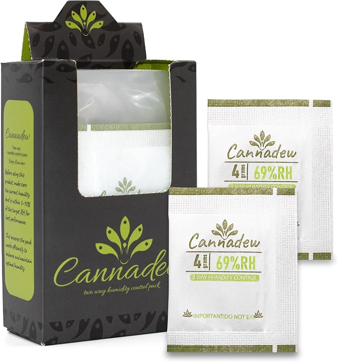 72% RH, 4g (15 Pack) Humidity Packs Two-Way Humidity Control Pack - Moisture Absorbers & Hydration Packets for Curing and