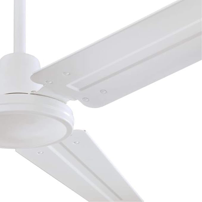 7237900 Jax, Modern Industrial Style Ceiling Fan with Remote Control, 56 Inch, White Finish, alternate product view 2