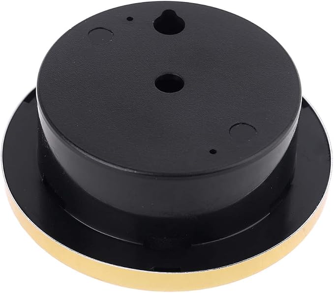 72mm Round Gold Hygrometer Humidity Meter Gauge Ring Surface - No Battery Needed, alternate product view 7