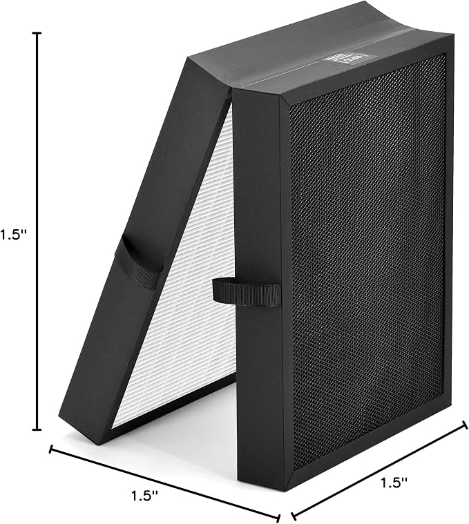 7400 Series HEPA Filter Replacement Filter, Compatible with 7400 Home Air Purifiers,7470i Air Purifiers and 7410i Air