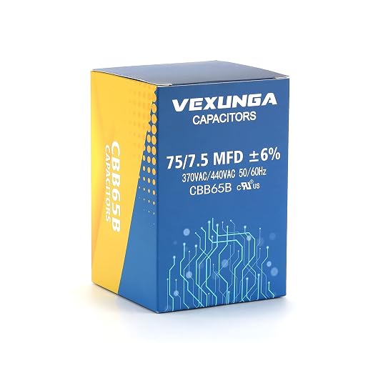 75/7.5 uF 75+7.5 MFD 370V or 440V Dual Run Start Round A/C Capacitor CBB65 CBB65B Air Conditioner Capacitors for, alternate