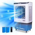 7500 CFM Evaporative Air Cooler, Swamp Cooler With 13.2 Gal Tank, Remote, 24H Timer, Oscillation, 3 Speeds, Portable swamp