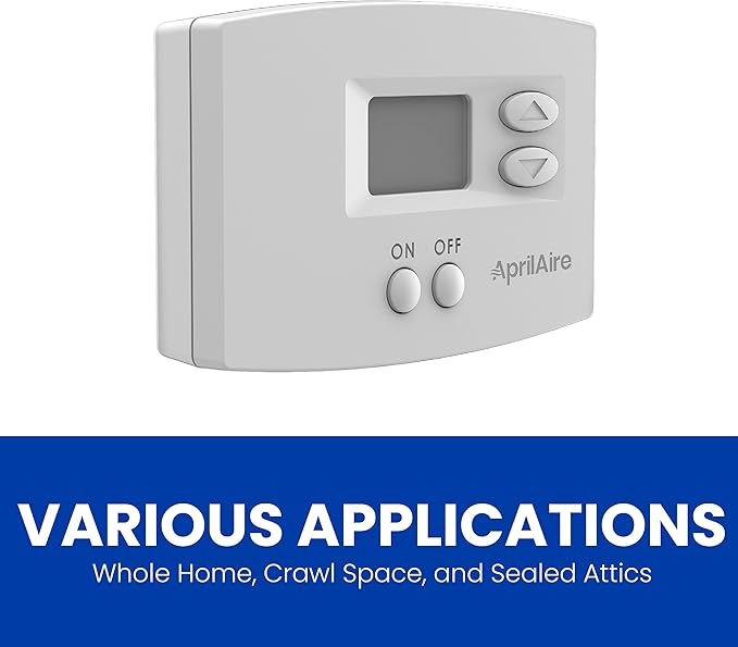 76 Digital Wall Mount Dehumidifier Control, alternate product view 2