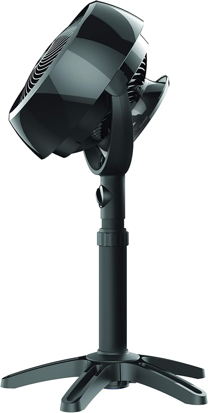7803 Large Pedestal Whole Room Air Circulator Fan with Adjustable Height, 3 Speed Settings, Removable Grill for Cleaning