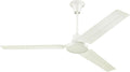 7840900 Industrial 56-Inch Three-Blade Ceiling Fan with J-Hook Installation System, White, Wall Control, product image