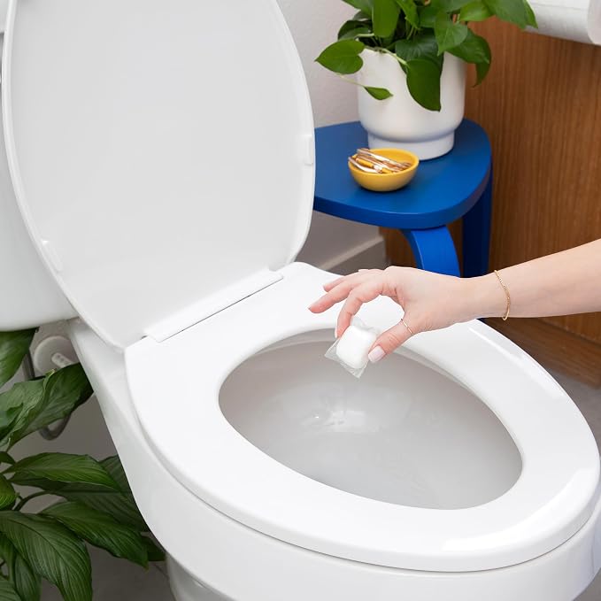 7E Before-You-Go 2-in-1 Toilet Potty Pods, Original Citrus, 5 Ct, Bathroom Odor Deodorizer and Toilet Cleaner with, alternate