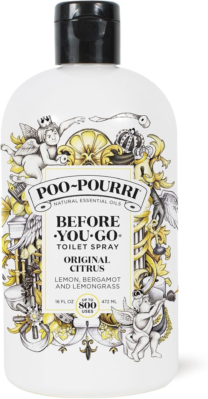 7EPourri Before-You-Go Toilet Spray Refill, Original Citrus, 16 Fl Oz, Up to 800 Uses, product image